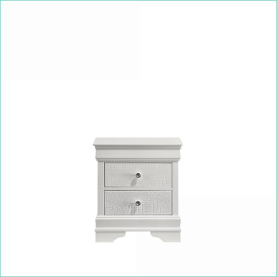 Table de chevet 2 tiroirs Blaze