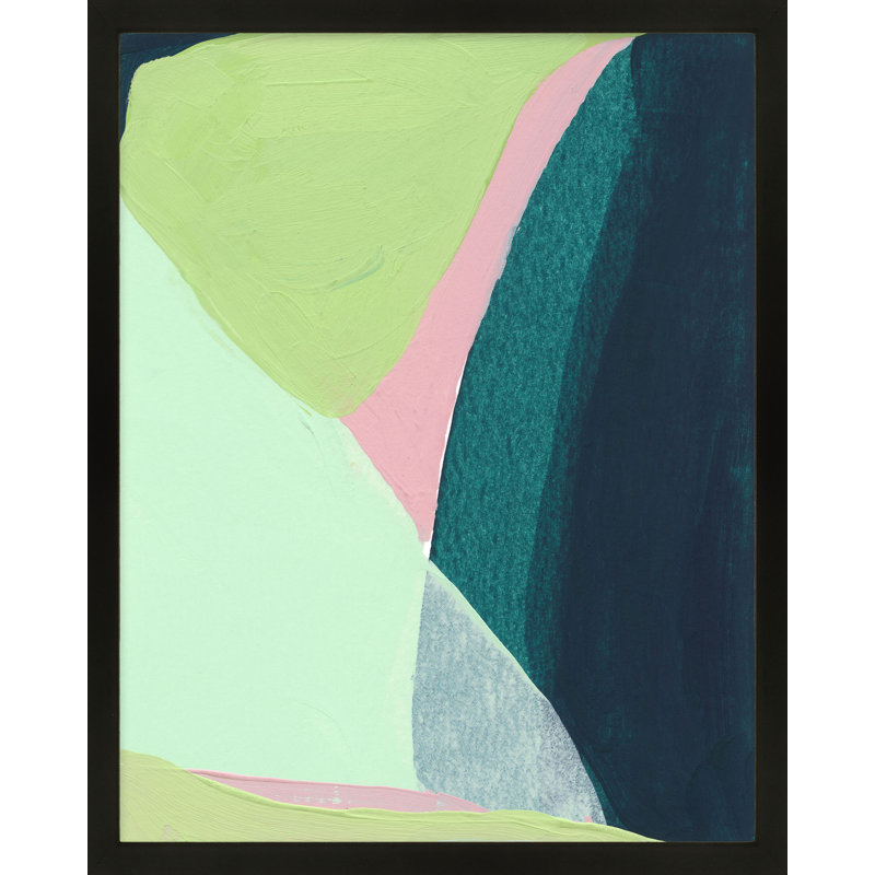Into The Hills II Print by Andrea Stokes, 24" W x 30" H, Black Framed