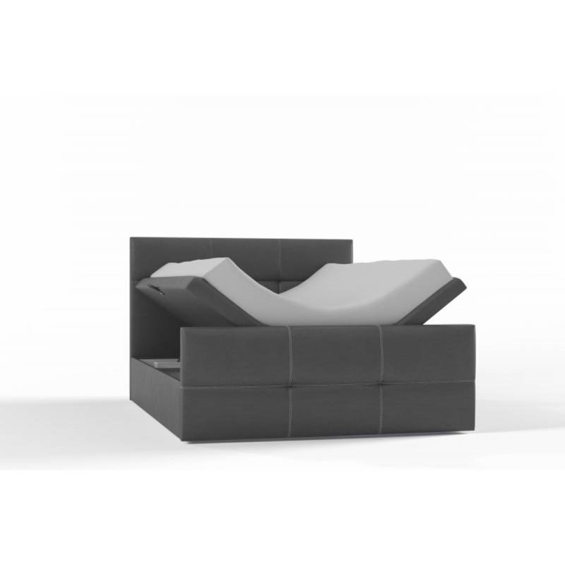 Boxspring Bed Oslo with Storage, 140 x 200cm