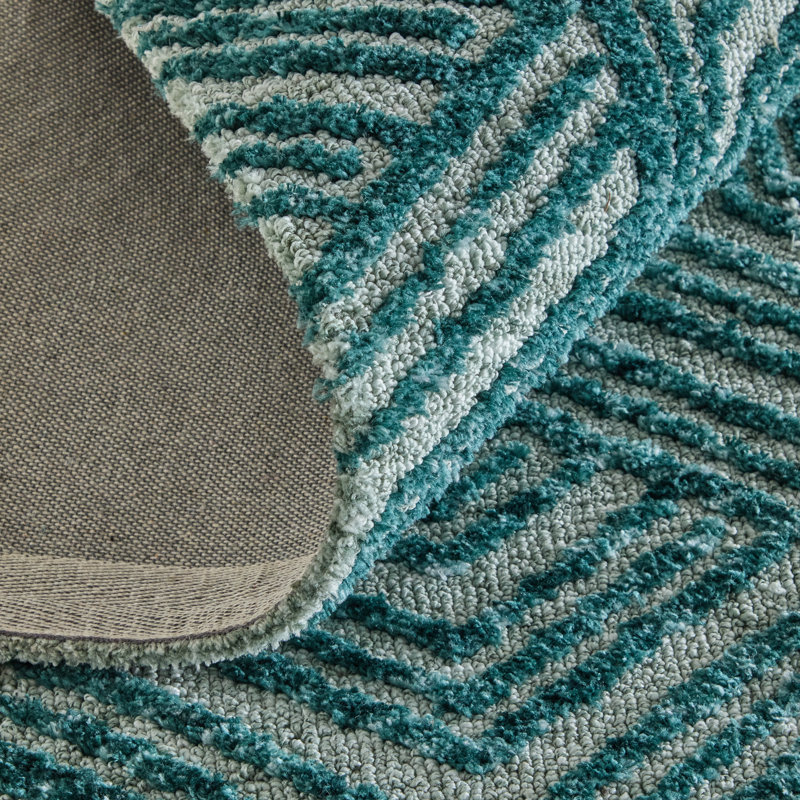 Whist Modern Geometric Area Rug, Rectangle 9'6'' x 13'4''