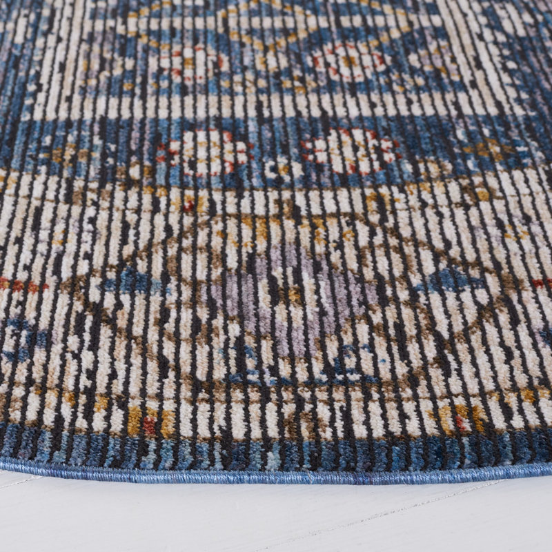 Sierra Performance Oriental Rug, Round 6'