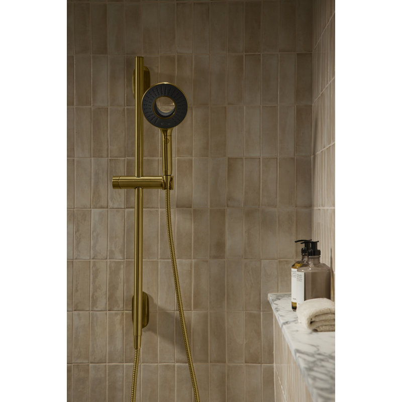 Spaviva Two-Function Handshower 2.5 GPM, Brushed Nickel, 1.75 GPM