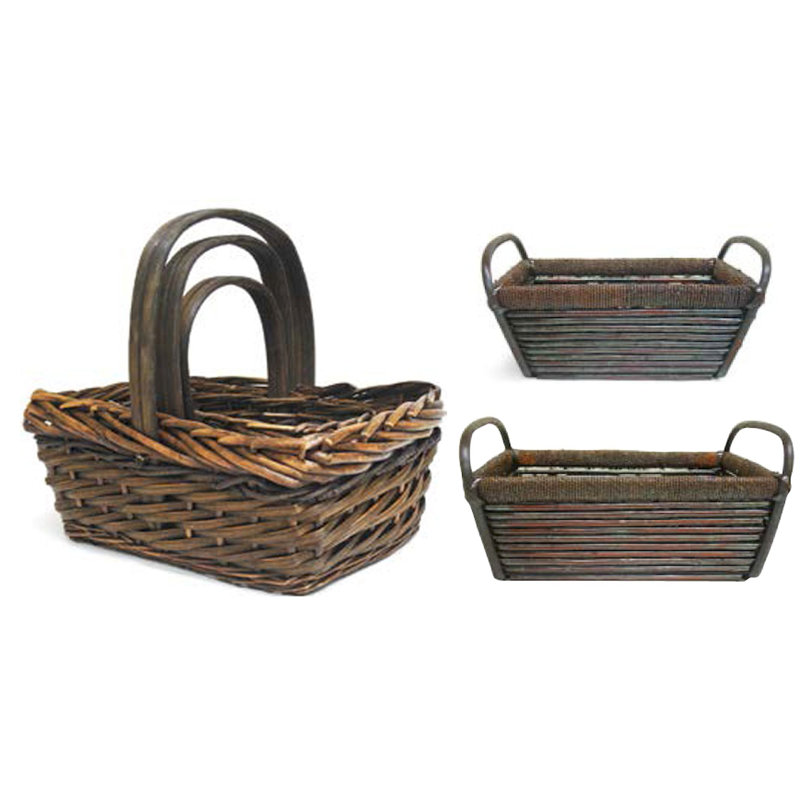 August Grove® Wicker Decorative Basket