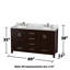 Sheffield 60" Double Bathroom Vanity Set-31336603-31336604