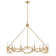 Leona Twelve-Light Hand-Leafed Round Chandelier
