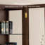 Armoire de rangement en bois massif 74,8 po