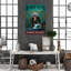 «Black Dog Coffee Co», reproduction sur toile-1442327893