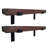 2 Piece Oak Solid Wood Bracket Shelf-94467214