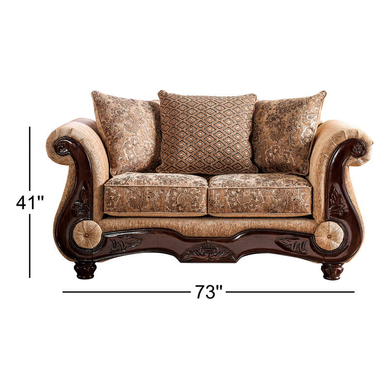Kinston 73'' Upholstered Loveseat
