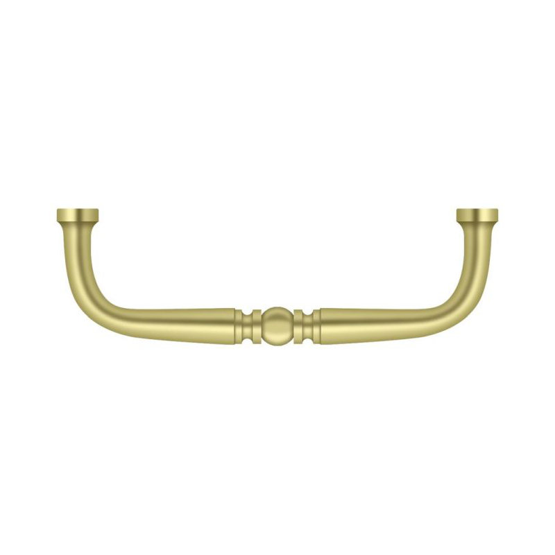 Bar / Handle Pull, Polished Brass