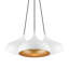 Luminaire suspendu grappe blanc brillant 3 lumières-2035413535