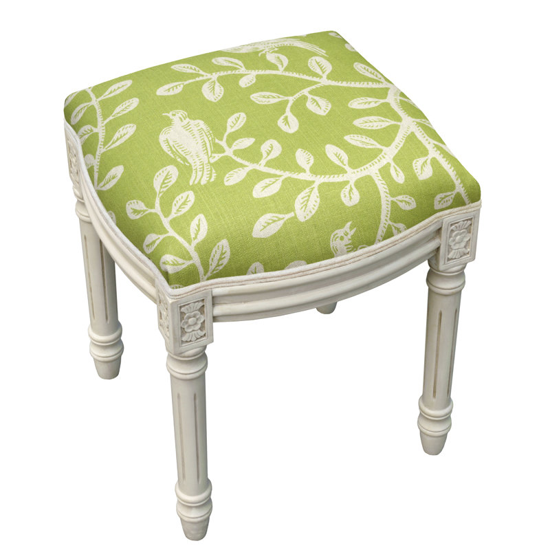 Tabouret de coiffeuse Horst, Vert chartreuse