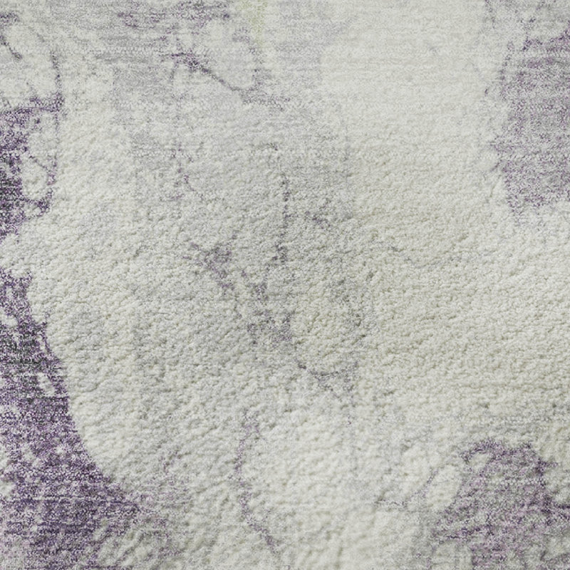 Tapis abstrait lavable à la machine Premium Premium AMF1841, Runner 2'3" x 7'6"