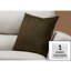 Coussins, carré 18 X 18, insert inclus, jet décoratif, accent, canapé, canapé, chambre à coucher, polyester hypoallergénique vert, moderne-125133905