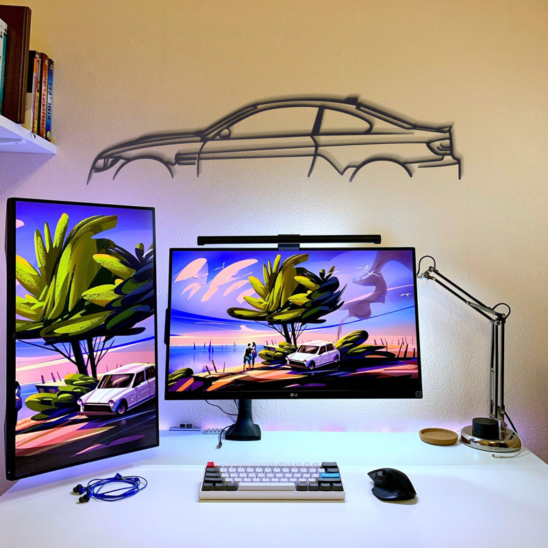 No Frame Print on Metal, 99" H x 28" W