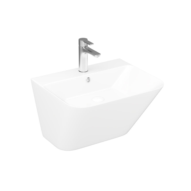 Free 21.7" Wall Bathroom Sink