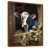 Brown Floater Framed
