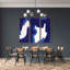 Majorca Triptych Painting by ZBC House Art