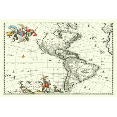 Carte de l'Amérique
