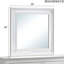 Miroir contemporain encadré