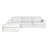 Nigell 123 In. Arm Facing Rectangular Sectional Sofa With Round Arms-1054718362-1054718356