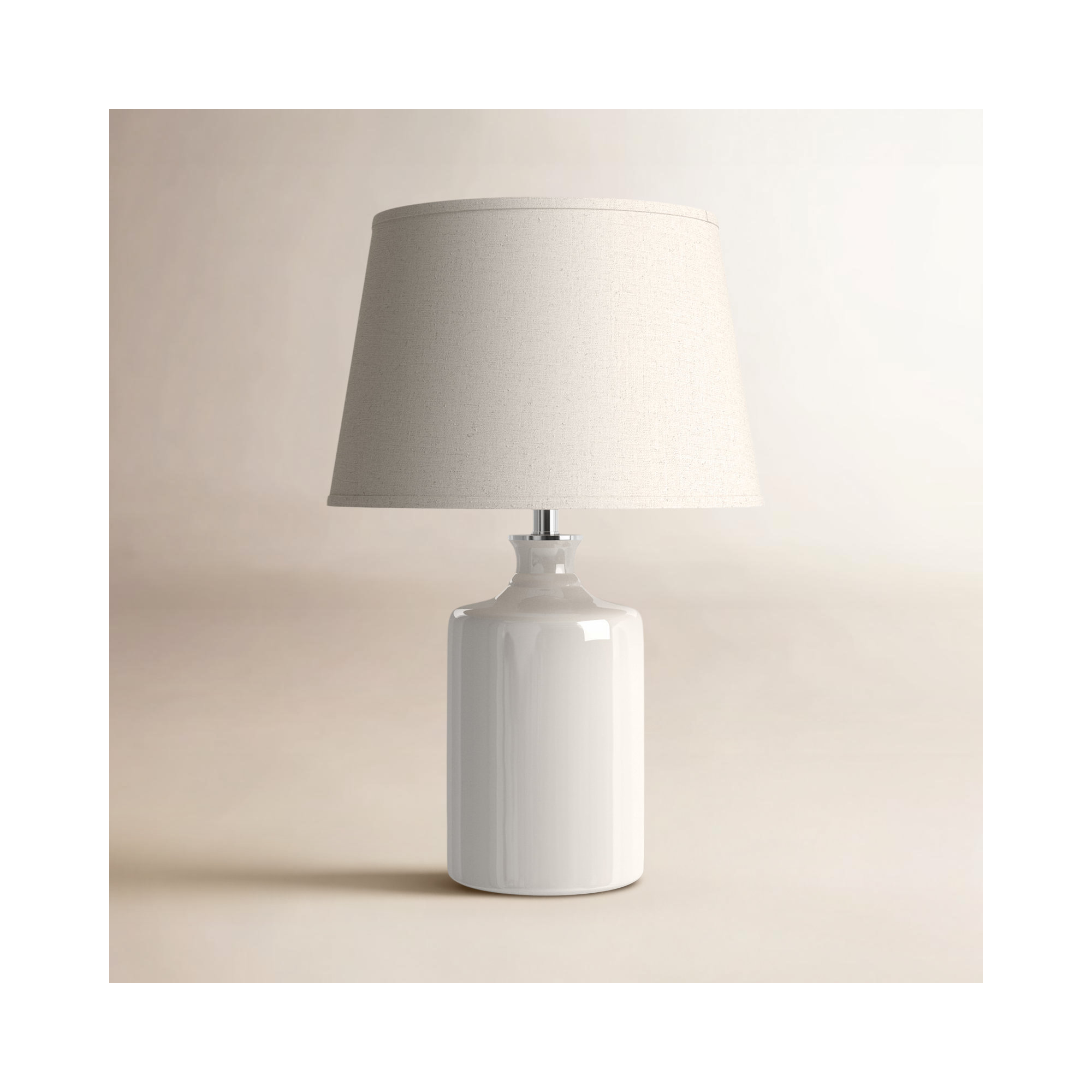 Sophie Table Lamp, White