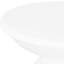 Table de bout d'extérieur moderne en métal - grande taille, blanc, fer, 15,1 po x 15,1 po x 20,9 po, sans assemblage, blanc-799702181