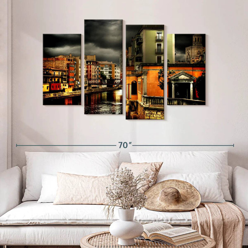 Venice Stormy Night, 32" H x 52" W