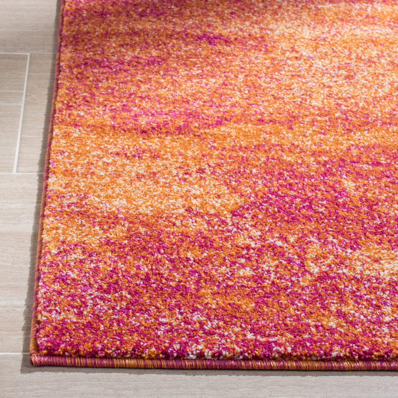 Casey-Marie Performance Abstract Rug, Rectangle 5'3" x 7'6"