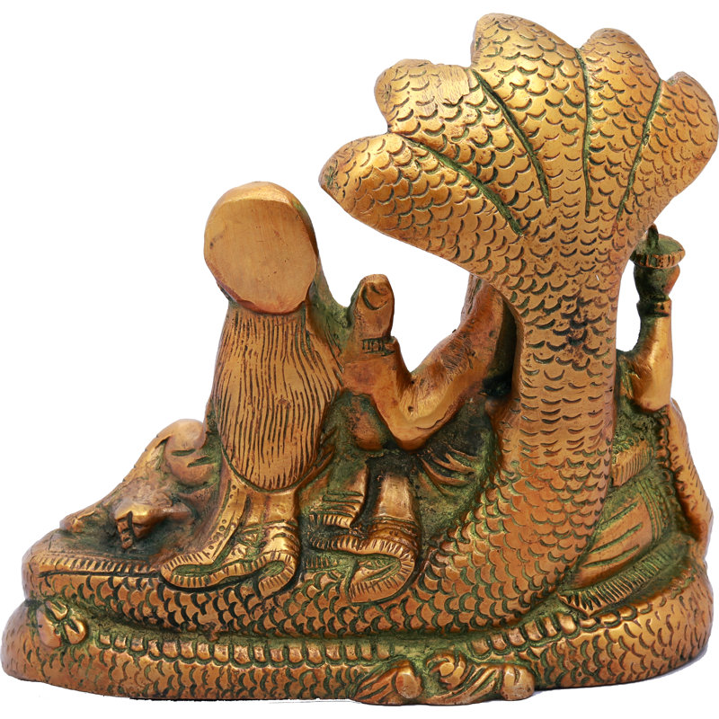 Statue de lord Vishnu et déesse Lakshmi