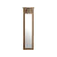 Miroirs muraux rectangulaires en bois massif