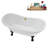 59" Streamline Clawfoot Tub,Tray,Drain, Clawfeet-101628974-102220278