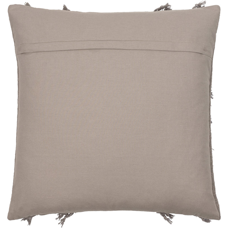  Housse de coussin et jet d'insertion, 18 po x 18 po, Gris taupe
