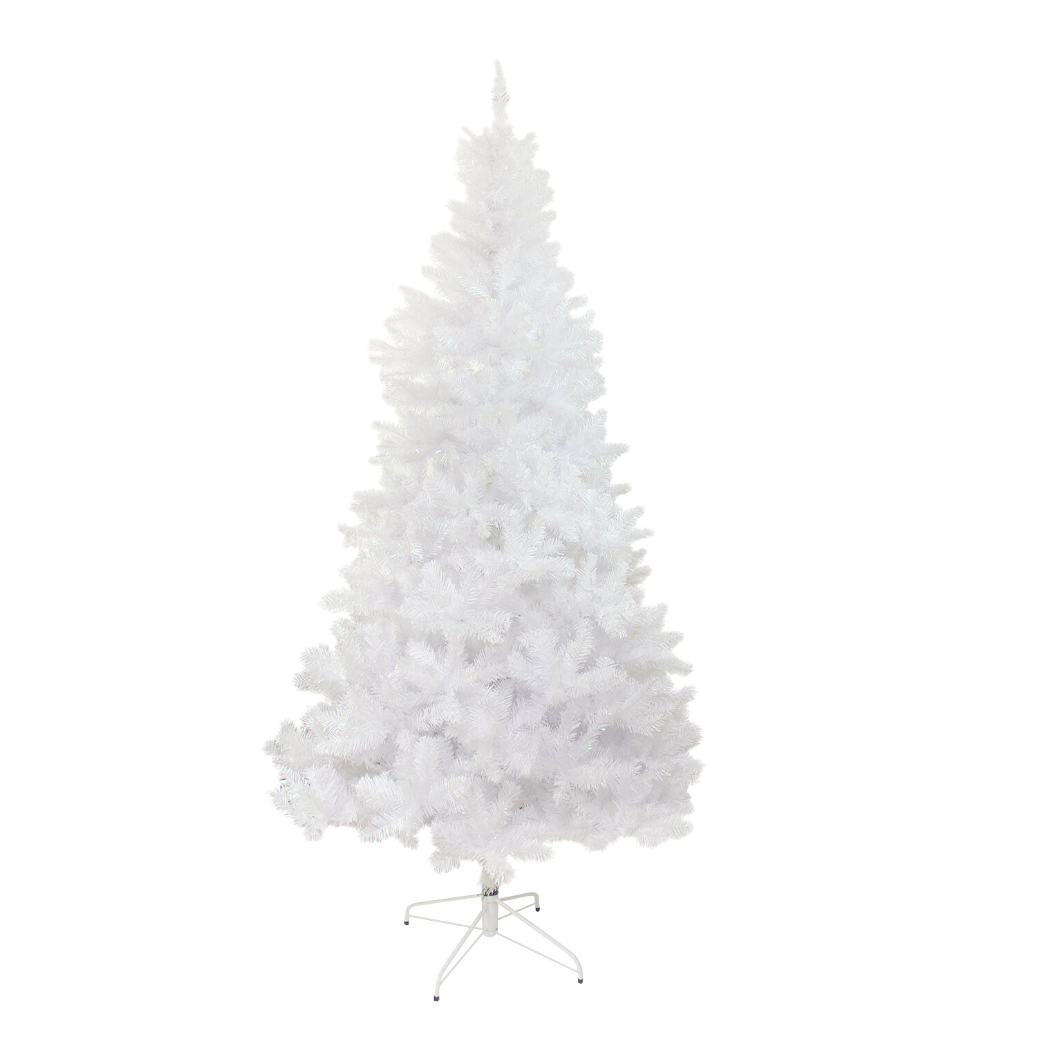 Northlight 9' x 10 Icy White Iridescent Spruce Artificial