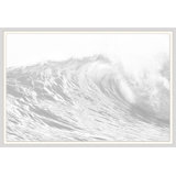 Breaking Waves 2' Framed Graphic Art Print on Glass