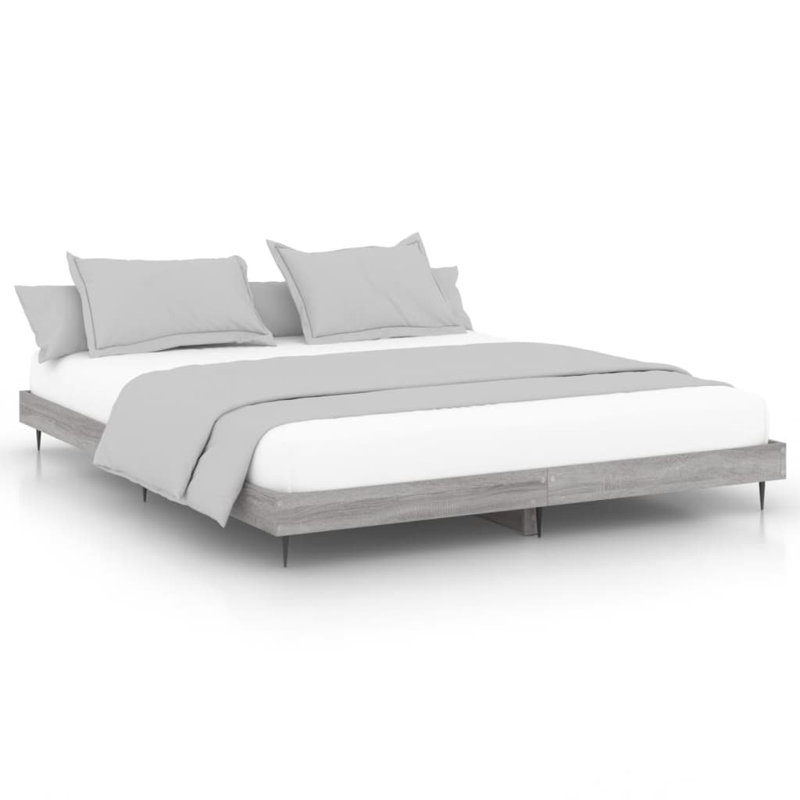 Loit Bed, Grey Sonoma, 140 x 200cm