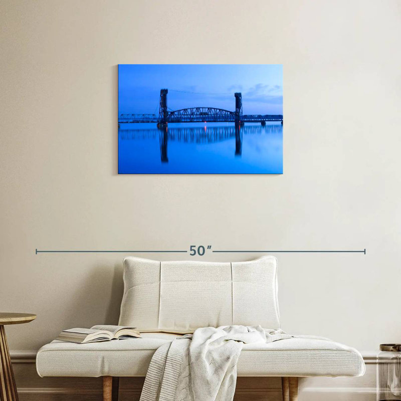 Lilie Decatur Railway Bridge, 20" H x 30" W