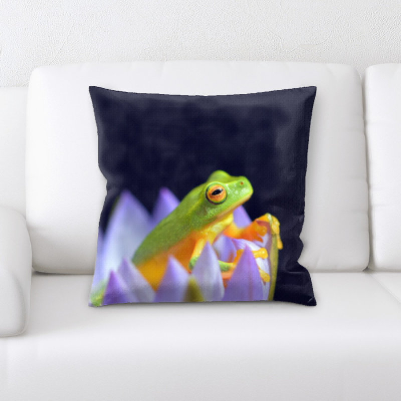 Microsuede Throw Pillow