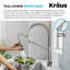KRAUS Bolden 2-in-1 Commercial Style Pull-Down Single Handle Water Filter Kitchen Faucet for Reverse Osmosis or Water Filtration System-91893237