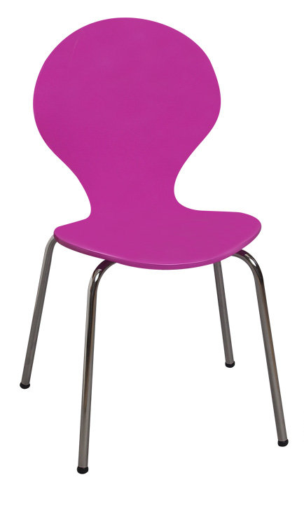 Chaise de bureau Milperra, pour enfants, Mauve