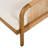 Ernesto 4-Piece Coastal Boho Acacia Wood Outdoor Conversation Set With Cushions
