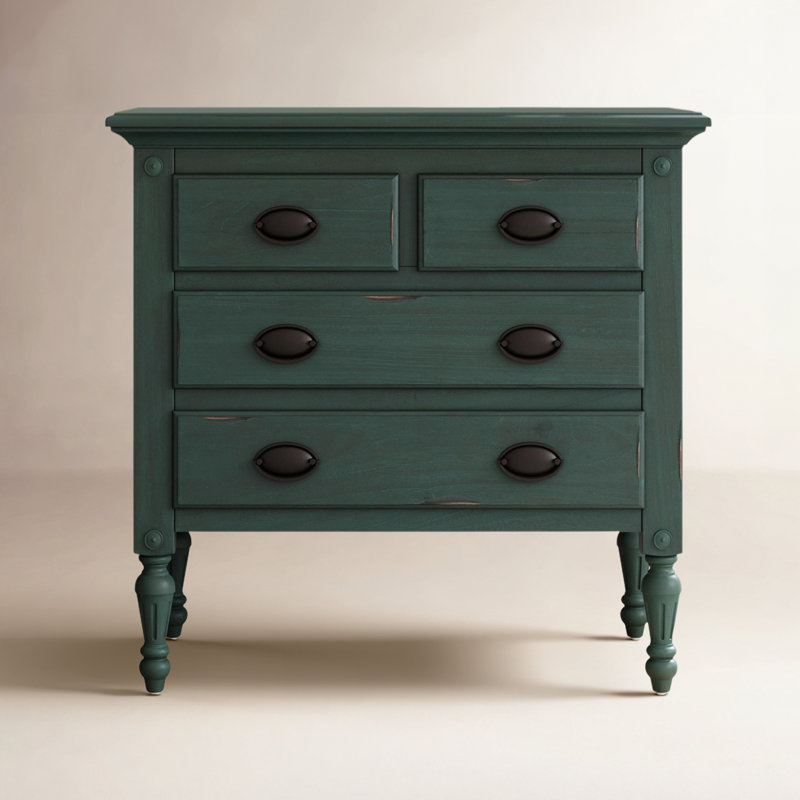 Easterbrook 4 Drawer Chest, Green