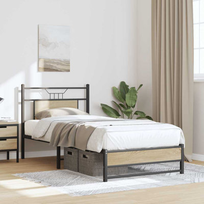 Bed Frame Without Mattress Engineered Wood