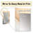 Gold And Blue Beach Sand Fusion - Abstract Shapes Unique Wall Mirror, Modern Mirror, Printed Metal Art-309126520