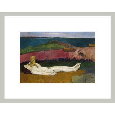 The Loss of Virginity 1890-91 by Paul Gauguin - Framed Giclee Print
