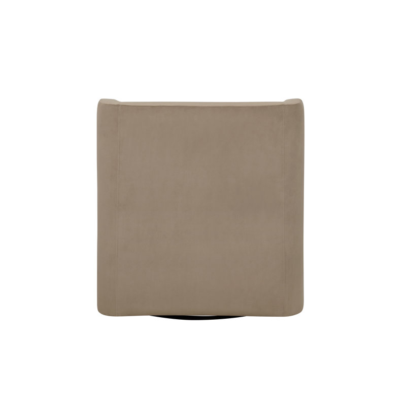 Senna Swivel Brown Rocker Chair