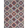 Pumphrey Hand-Woven Geometric Southwestern Cream/Red/Blue Area Rug