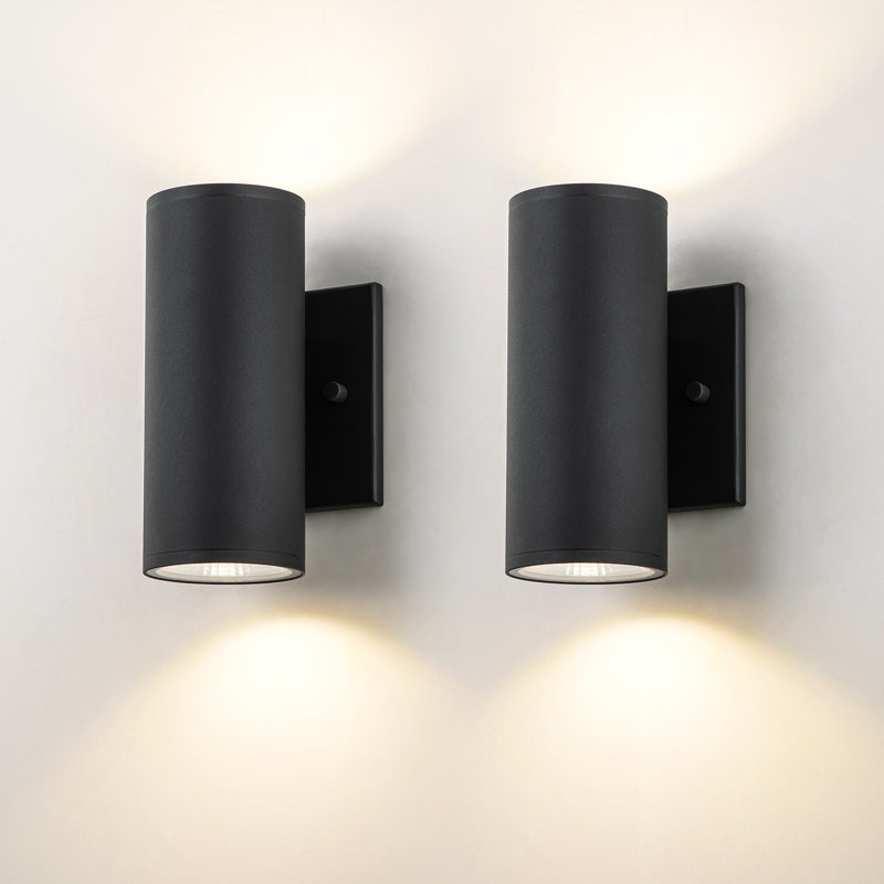 Tazia LED Wall Light, Matte Black