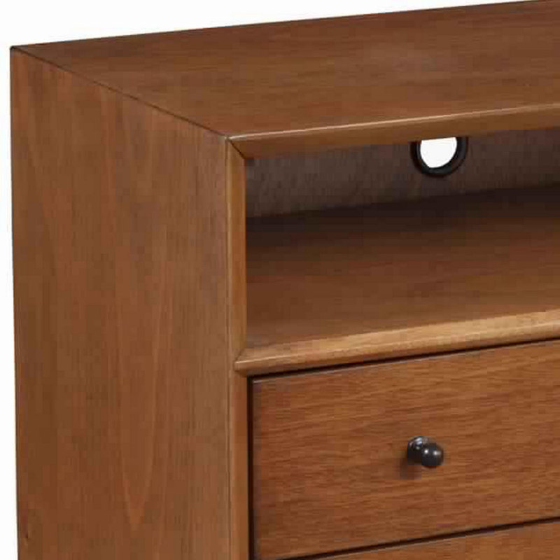 28'' W Nightstand, Brown