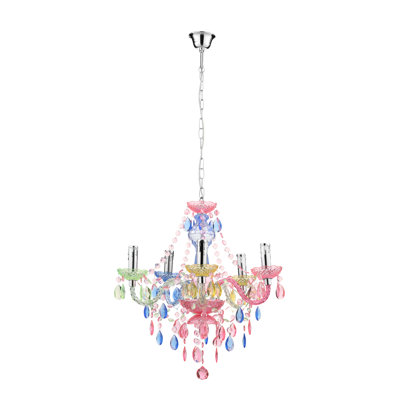 5-Light Candle Style Chandelier